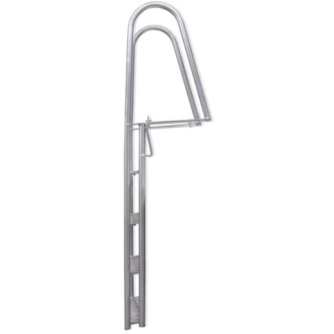 Échelle De Piscine/quai à 4 Marches Aluminium 167 Cm VidaXL 5 Échelle De Piscine/quai à 4 Marches Aluminium 167 Cm VidaXL – Image 3