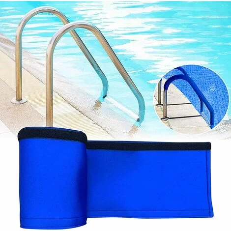 Couvertures De Main Courante De Piscine -Couvertures De Rail D'échelle De Piscine Couvertures Bleues De Poignée De Rail Pour La Main Courante De Piscine, Outil De Main Courante De Sécurité LO-Ron 7 Couvertures De Main Courante De Piscine -Couvertures De Rail D'échelle De Piscine Couvertures Bleues De Poignée De Rail Pour La Main Courante De Piscine, Outil De Main Courante De Sécurité LO-Ron – Image 5