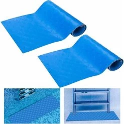 Lot De 2 Rouleaux De Tapis D'escalier Antidérapants Pour Piscine - Taille - 23 X 90 Cm LO-Ron