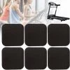 Tapis De Course Absorbeur De Choc Tapis, Domicile Anti-vibrasion Son Isolation Épaissie Sol Coussin Pour Tapis De Course - Noir（6Pcs ）LO-Ron -Piscine Soldes 59402289 1