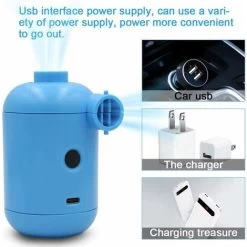 Mini Pompe Électrique, Pompes à Air Electriques Camping Portable USB, Gonfleur Et Dégonfleur Rapide, Gonfleur à 3 Buses Pour Jouets De Piscine à Air 9 Mini Pompe Électrique, Pompes à Air Electriques Camping Portable USB, Gonfleur Et Dégonfleur Rapide, Gonfleur à 3 Buses Pour Jouets De Piscine à Air -Piscine Soldes 59762116 3