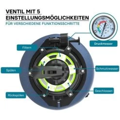 Filtre à Sable Et Particules Cuve Filtrante Pool Piscine Hors-sol Filtration 10 Filtre à Sable Et Particules Cuve Filtrante Pool Piscine Hors-sol Filtration -Piscine Soldes 5978817 4