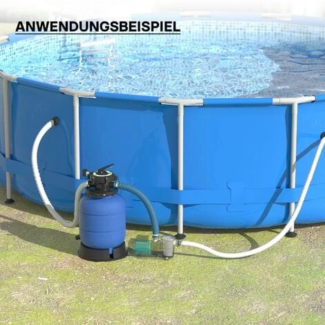 Filtre à Sable Et Particules Cuve Filtrante Pool Piscine Hors-sol Filtration 7 Filtre à Sable Et Particules Cuve Filtrante Pool Piscine Hors-sol Filtration – Image 5