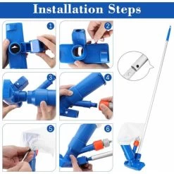 Aspirateur Piscine,Aspirateur à Jet De Piscine Avec Tige,Portable Aspirateur Accessoires De Nettoyage Pour Spa,étang,Piscine,Fontaine GrooFoo 11 Aspirateur Piscine,Aspirateur à Jet De Piscine Avec Tige,Portable Aspirateur Accessoires De Nettoyage Pour Spa,étang,Piscine,Fontaine GrooFoo -Piscine Soldes 59788374 5