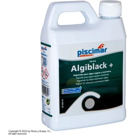 Anti-algues 1 Litre Algiblack Piscimar 3 Anti-algues 1 Litre Algiblack Piscimar