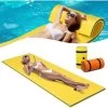 RELAX4LIFE Tapis Flottant 210x66CM Piscine En Mousse XPE Pour Piscine Plage Lac, Hamac Flottant Piscine Avec Oreiller Roulé Pour Sports Nautiques, Bronzage D’Eté, Jaune 2 RELAX4LIFE Tapis Flottant 210x66CM Piscine En Mousse XPE Pour Piscine Plage Lac, Hamac Flottant Piscine Avec Oreiller Roulé Pour Sports Nautiques, Bronzage D’Eté, Jaune -Piscine Soldes 60464601 1