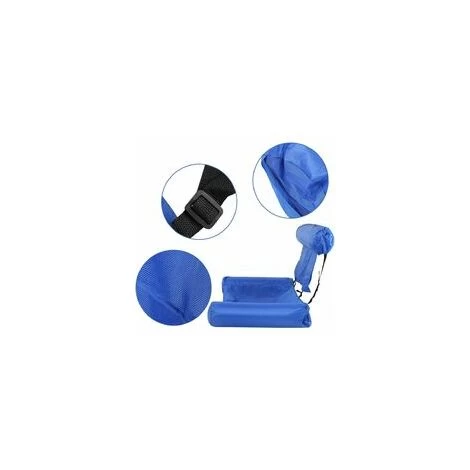 ZOLGINAH Hamac De Piscine Fauteuil Inclinable Flottant Chaise Gonflable De Piscine Hamac D'eau Flottant Pliable Hamac Flottant Inclinable Pour Adulte, Bleu,1 Pièce 4 ZOLGINAH Hamac De Piscine Fauteuil Inclinable Flottant Chaise Gonflable De Piscine Hamac D'eau Flottant Pliable Hamac Flottant Inclinable Pour Adulte, Bleu,1 Pièce – Image 2
