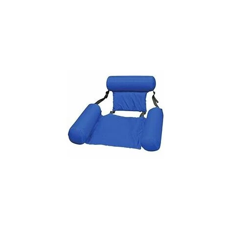ZOLGINAH Hamac De Piscine Fauteuil Inclinable Flottant Chaise Gonflable De Piscine Hamac D'eau Flottant Pliable Hamac Flottant Inclinable Pour Adulte, Bleu,1 Pièce 7 ZOLGINAH Hamac De Piscine Fauteuil Inclinable Flottant Chaise Gonflable De Piscine Hamac D'eau Flottant Pliable Hamac Flottant Inclinable Pour Adulte, Bleu,1 Pièce – Image 5
