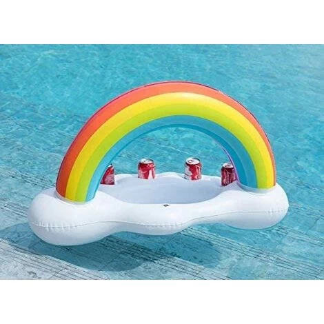 Bar De Piscine Gonflable Nuage Arc-en-Ciel Bar Flottant Boisson Salade Fruits Pour Piscine Ou Spa Flotteur Fête Accessoires été 3 Bar De Piscine Gonflable Nuage Arc-en-Ciel Bar Flottant Boisson Salade Fruits Pour Piscine Ou Spa Flotteur Fête Accessoires été