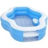 Piscine Gonflable Pour Enfants Bestway 270x198x51 Cm Bleu Avec Fenêtre Transparente Plus De 6 Ans -Piscine Soldes 61551448 1
