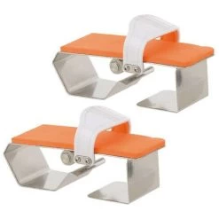 Kit De 2 Pédales AHP HAPPY PEDAL Pour Vélos Piscine Waterflex Coloris Orange