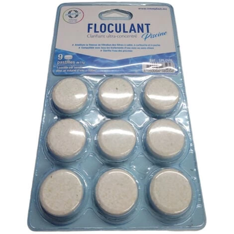 9 Pastilles De Floculant Clarifiant Piscine - ACIS 3 9 Pastilles De Floculant Clarifiant Piscine - ACIS