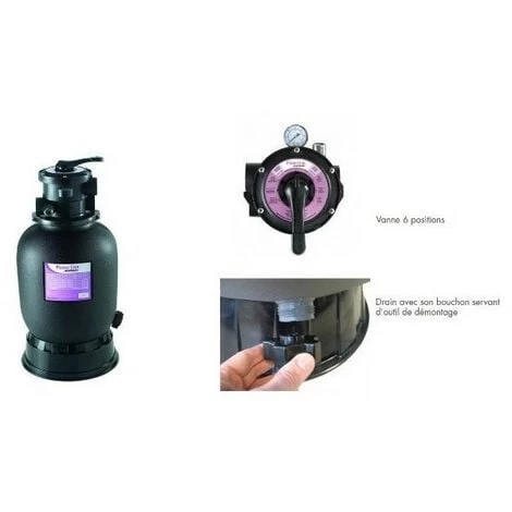 Filtre à Sable Hayward Powerline De 6 à 14 M³/h - Modèles: Powerline 14 M³/h 4 Filtre à Sable Hayward Powerline De 6 à 14 M³/h - Modèles: Powerline 14 M³/h – Image 2