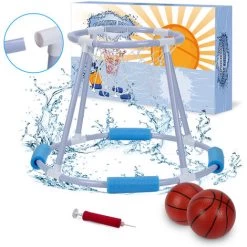EINFEBEN Jouets De Piscine Piscine Basket Pataugeoire Piscine Basket Paniers Flottants à Partir De 6 Ans