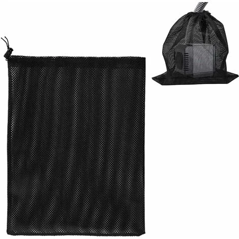 RHAFAYRE Sac De Pompe, Sac En Filet De Filtre De Pompe, Sac De Filtre De Pompe D'étang, Sac En Filet De Pompe, Accessoires De Filtre De Pompe à Eau Domestique (41 31cm, Noir) 3 RHAFAYRE Sac De Pompe, Sac En Filet De Filtre De Pompe, Sac De Filtre De Pompe D'étang, Sac En Filet De Pompe, Accessoires De Filtre De Pompe à Eau Domestique (41 31cm, Noir)