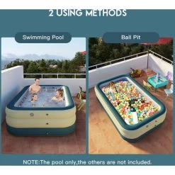 Piscine Gonflable Pour Jardin Extérieur (piscine De 1,5 M) 8 Piscine Gonflable Pour Jardin Extérieur (piscine De 1,5 M) -Piscine Soldes 63964119 2