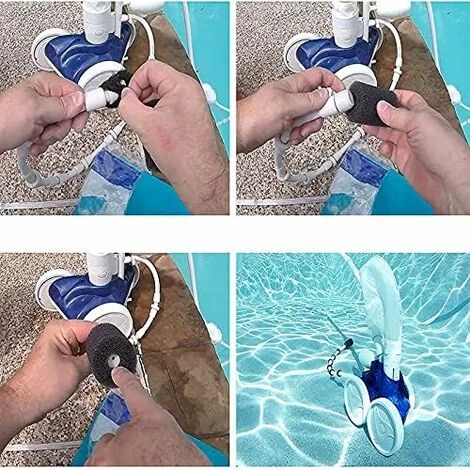 10 Pièces De Rechange Pour épurateur De Queue Polaris Pour Queue De Tuyau De Nettoyeur De Piscine Vac-Sweep - Convient à 180,280,360,380,480,3900 Mousse à L'extrémité Du Tuyau 7 10 Pièces De Rechange Pour épurateur De Queue Polaris Pour Queue De Tuyau De Nettoyeur De Piscine Vac-Sweep - Convient à 180,280,360,380,480,3900 Mousse à L'extrémité Du Tuyau – Image 5