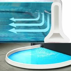 Adoture Barrière De Douche Pliable Et Système De Rétention Pour Barrage D'eau Et Maintient L'eau à L'intérieur Du Seuil -Piscine Soldes 64046932 4