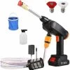 Nettoyeur Haute Pression Sans Fil Avec Kit D'Accessoires Batterie 24v Et Chargeur Inclus Adapté Pour Laver Les Voitures Les ClôTures Le RevêTement De Piscine Les Planchers De Patio ( Color : Black ) 2 Nettoyeur Haute Pression Sans Fil Avec Kit D'Accessoires Batterie 24v Et Chargeur Inclus Adapté Pour Laver Les Voitures Les ClôTures Le RevêTement De Piscine Les Planchers De Patio ( Color : Black ) -Piscine Soldes 64222996 1
