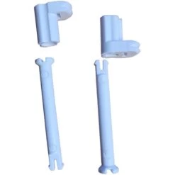 Vis (2) Plastique Pour Projecteur NF Compatible Pour Astral - Jardiboutique