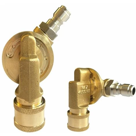 Adaptateur De Buse Pour Nettoyeur Haute Pression, Déconnexion Rapide 1/4, 240 Degrés, 7 Angles Réglables, 4500 PSI 3 Adaptateur De Buse Pour Nettoyeur Haute Pression, Déconnexion Rapide 1/4, 240 Degrés, 7 Angles Réglables, 4500 PSI