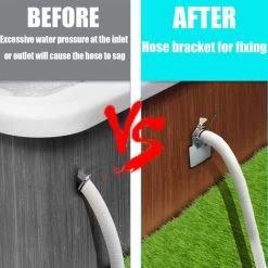 2 Supports De Tuyau De Piscine, Pour Tuyaux De 30 Mm à 38 Mm, Résistant Aux Ruptures, Déchirures, Crevaisons(Gris) 9 2 Supports De Tuyau De Piscine, Pour Tuyaux De 30 Mm à 38 Mm, Résistant Aux Ruptures, Déchirures, Crevaisons(Gris) -Piscine Soldes 65039818 3