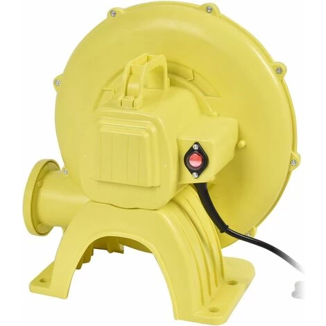 DREAMADE Pompe Gonfleur Electrique, Ventilateur D’Air 680W, Moteur En Aluminium Revêtu De Cuivre, Souffleur En Fer Chemise En Plastiques Techniques PP, Jaune 5 DREAMADE Pompe Gonfleur Electrique, Ventilateur D’Air 680W, Moteur En Aluminium Revêtu De Cuivre, Souffleur En Fer Chemise En Plastiques Techniques PP, Jaune – Image 3