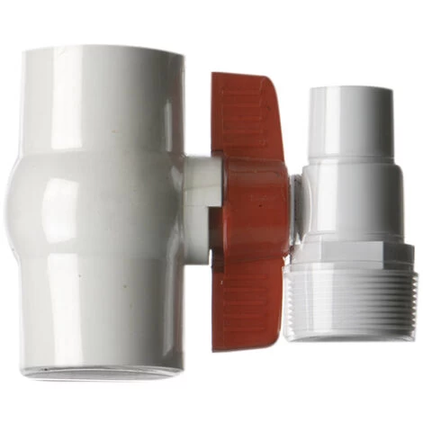 GRE Kit Vanne 1/4 De Tour + Embout Cannelé Ø 38 Mm - Gré 3 GRE Kit Vanne 1/4 De Tour + Embout Cannelé Ø 38 Mm - Gré