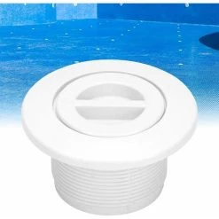 Bouchon De Remplacement De Piscine Accessoires De Piscine Aspiration D'eau Sortie D'égout Avec Couvercle Nettoyage Bouche égouttoir équipement D'aspiration D'eaux Usées De Piscine (blanc 1 Pièce)-BDD -Piscine Soldes 66572296 3