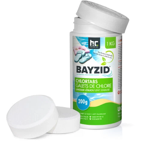 6 X 1 Kg Bayzid Galets De Chlore Lent (200g) 4 6 X 1 Kg Bayzid Galets De Chlore Lent (200g) – Image 2