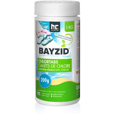 6 X 1 Kg Bayzid Galets De Chlore Lent (200g) 5 6 X 1 Kg Bayzid Galets De Chlore Lent (200g) – Image 3