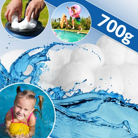Boules De Filtration Pour Filtre à Sable 700g Filtration Piscine Lavable Balle Filtrante Recyclable 5 Cm Nettoyage Bassin 5 Boules De Filtration Pour Filtre à Sable 700g Filtration Piscine Lavable Balle Filtrante Recyclable 5 Cm Nettoyage Bassin – Image 3