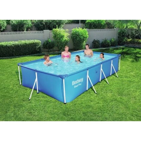 Piscine Tubulaire - Bestway Steel Pro - 400x211x81 Cm 5 Piscine Tubulaire - Bestway Steel Pro - 400x211x81 Cm – Image 3