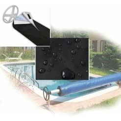 Housse De Protection Pour Enrouleur Solaire Pour Piscine, Housse De Protection Pour Couverture Solaire Pour Piscine, Housse De Protection Pour Enrouleur Pour Piscines, Enrouleur Solaire,T-Audace（490X9 -Piscine Soldes 74638235 3