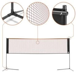 Filet Sur Pied Multisport, Mobile, 3 Hauteurs 75/125/150cm Tennis, Soccer Tennis, Badminton, Volley Junior. Avec Sac De Transpor 10 Filet Sur Pied Multisport, Mobile, 3 Hauteurs 75/125/150cm Tennis, Soccer Tennis, Badminton, Volley Junior. Avec Sac De Transpor -Piscine Soldes 74789894 4