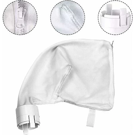 Lot De 2 Filets De Piscine Pour Polaris 380 Sacs De Nettoyage De Piscine Sac Filtrant Tout Usage 4 Lot De 2 Filets De Piscine Pour Polaris 380 Sacs De Nettoyage De Piscine Sac Filtrant Tout Usage – Image 2