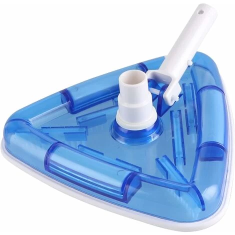 Aspirateur De Piscine Transparent Lesté Triangulaire Pour Tuyau De 1-1/4 Ou 1-1/2 (bleu) 3 Aspirateur De Piscine Transparent Lesté Triangulaire Pour Tuyau De 1-1/4 Ou 1-1/2 (bleu)