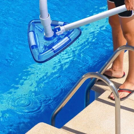 Aspirateur De Piscine Transparent Lesté Triangulaire Pour Tuyau De 1-1/4 Ou 1-1/2 (bleu) 7 Aspirateur De Piscine Transparent Lesté Triangulaire Pour Tuyau De 1-1/4 Ou 1-1/2 (bleu) – Image 5