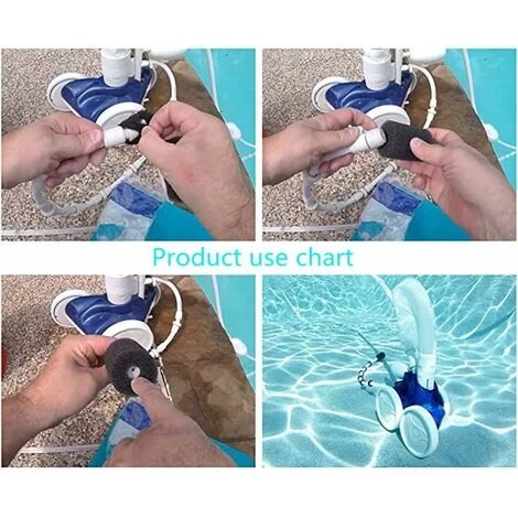 Épurateur De Tuyau De Balayage 9-100-3105 Pour Polaris 180 280 360 380 480 3900 Nettoyeur De Piscine Sport Vac-Sweep (6 Pièces) 6 Épurateur De Tuyau De Balayage 9-100-3105 Pour Polaris 180 280 360 380 480 3900 Nettoyeur De Piscine Sport Vac-Sweep (6 Pièces) – Image 4