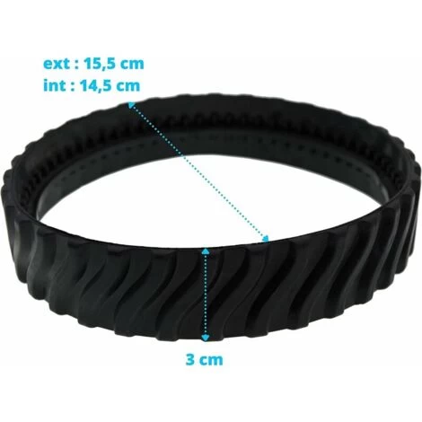 2 Chenilles Adaptables Pour Pneus Zodiac MX6 MX8 MX9, Baracuda Robot Nettoyeur De Piscine R0526100, Ensoleillé 4 2 Chenilles Adaptables Pour Pneus Zodiac MX6 MX8 MX9, Baracuda Robot Nettoyeur De Piscine R0526100, Ensoleillé – Image 2