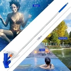 Aspirateur Piscine, Aspirateur Piscine Portable Avec Perche Télescopique Pour Nettoyage Des Piscines - Bleu 9 Aspirateur Piscine, Aspirateur Piscine Portable Avec Perche Télescopique Pour Nettoyage Des Piscines - Bleu -Piscine Soldes 75575380 3