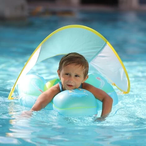 Bouée De Natation Gonflable Pour Bébé - Aide Bébé à Apprendre à Nager, Avec Pompe, Pour Les Enfants De 3 à 36 Mois 6 Bouée De Natation Gonflable Pour Bébé - Aide Bébé à Apprendre à Nager, Avec Pompe, Pour Les Enfants De 3 à 36 Mois – Image 4
