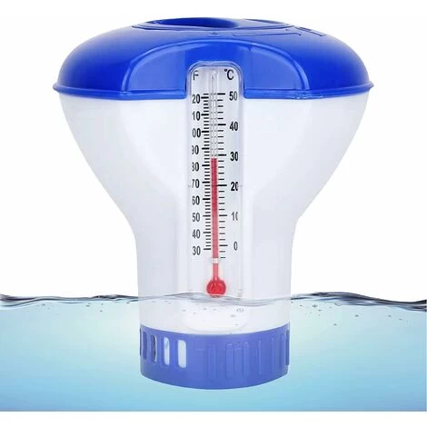Diffuseur Chlore Piscine Avec Thermomètre,Flotteur Piscine Chlore,Diffuseur Piscine Chlore Flottant,Distributeur Chlore Piscine,Distributeur De Produits Chimiques Pour Piscine, Étang 3 Diffuseur Chlore Piscine Avec Thermomètre,Flotteur Piscine Chlore,Diffuseur Piscine Chlore Flottant,Distributeur Chlore Piscine,Distributeur De Produits Chimiques Pour Piscine, Étang