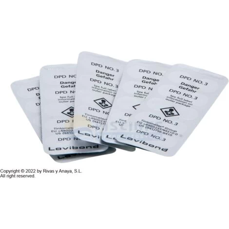 Boîte Réactifs DPD 3 Pour Photomètre 250 Unités Lovibond 5 Boîte Réactifs DPD 3 Pour Photomètre 250 Unités Lovibond – Image 3