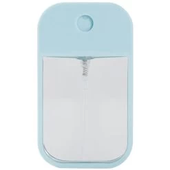 45ml Portable Mini Parfum Rechargeable Désinfectant Pour Les Mains Bouteille D'alcool Avec Vaporisateur Parfum Pompe Vide Cosmétique Récipient 1pcs (Bleu)