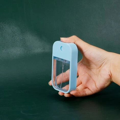 45ml Portable Mini Parfum Rechargeable Désinfectant Pour Les Mains Bouteille D'alcool Avec Vaporisateur Parfum Pompe Vide Cosmétique Récipient 1pcs (Bleu) 5 45ml Portable Mini Parfum Rechargeable Désinfectant Pour Les Mains Bouteille D'alcool Avec Vaporisateur Parfum Pompe Vide Cosmétique Récipient 1pcs (Bleu) – Image 3