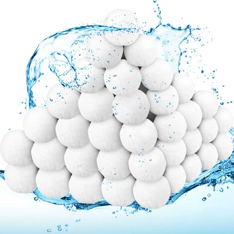 KESSER® Balles De Filtration Polysphères Filtre Filtre à Sable 700 g Remplacent 25 kg De Sable Filtrant Accessoires Remplacement Filtre De Piscine Système De Filtration, 1400g ( 2x 700g ) (de) 3 KESSER® Balles De Filtration Polysphères Filtre Filtre à Sable 700 g Remplacent 25 kg De Sable Filtrant Accessoires Remplacement Filtre De Piscine Système De Filtration, 1400g ( 2x 700g ) (de)