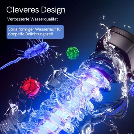 SunSun CUV-218 Stérilisateur Clarificateur De Bassins Ou D'étang Avec Lampe Rayons UV-c 18W 6 SunSun CUV-218 Stérilisateur Clarificateur De Bassins Ou D'étang Avec Lampe Rayons UV-c 18W – Image 4