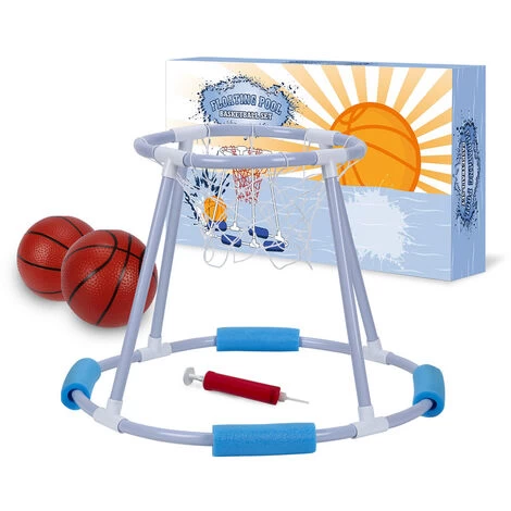 SWANEW Jouets De Piscine Tapis De Natation Gonflable Piscine Basket Panier De Basket à Partir De 6 Ans 3 SWANEW Jouets De Piscine Tapis De Natation Gonflable Piscine Basket Panier De Basket à Partir De 6 Ans