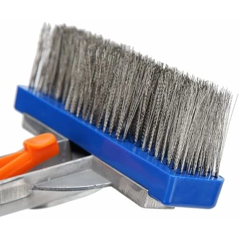 Fil Piscine Algues Nettoyage Brosse Balai Plancher Mur Brosses Tête 7 Fil Piscine Algues Nettoyage Brosse Balai Plancher Mur Brosses Tête – Image 5